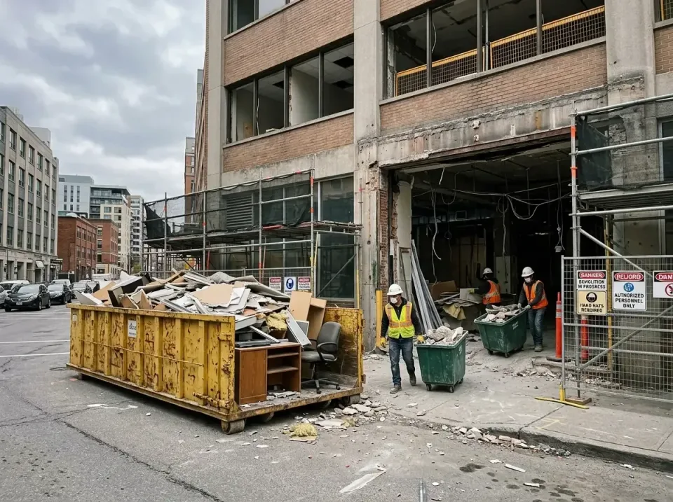 office-building-demolition-int-005 office-building-demolition-int-005 — client result, Porta Potty & Dumpster Rentals in United States