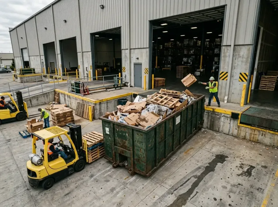 warehouse-loading-dock-waste-d-006 — Why Choose USA Rental Pros for Portable Toilet Cleaning in Hempstead, Porta Potty & Dum…