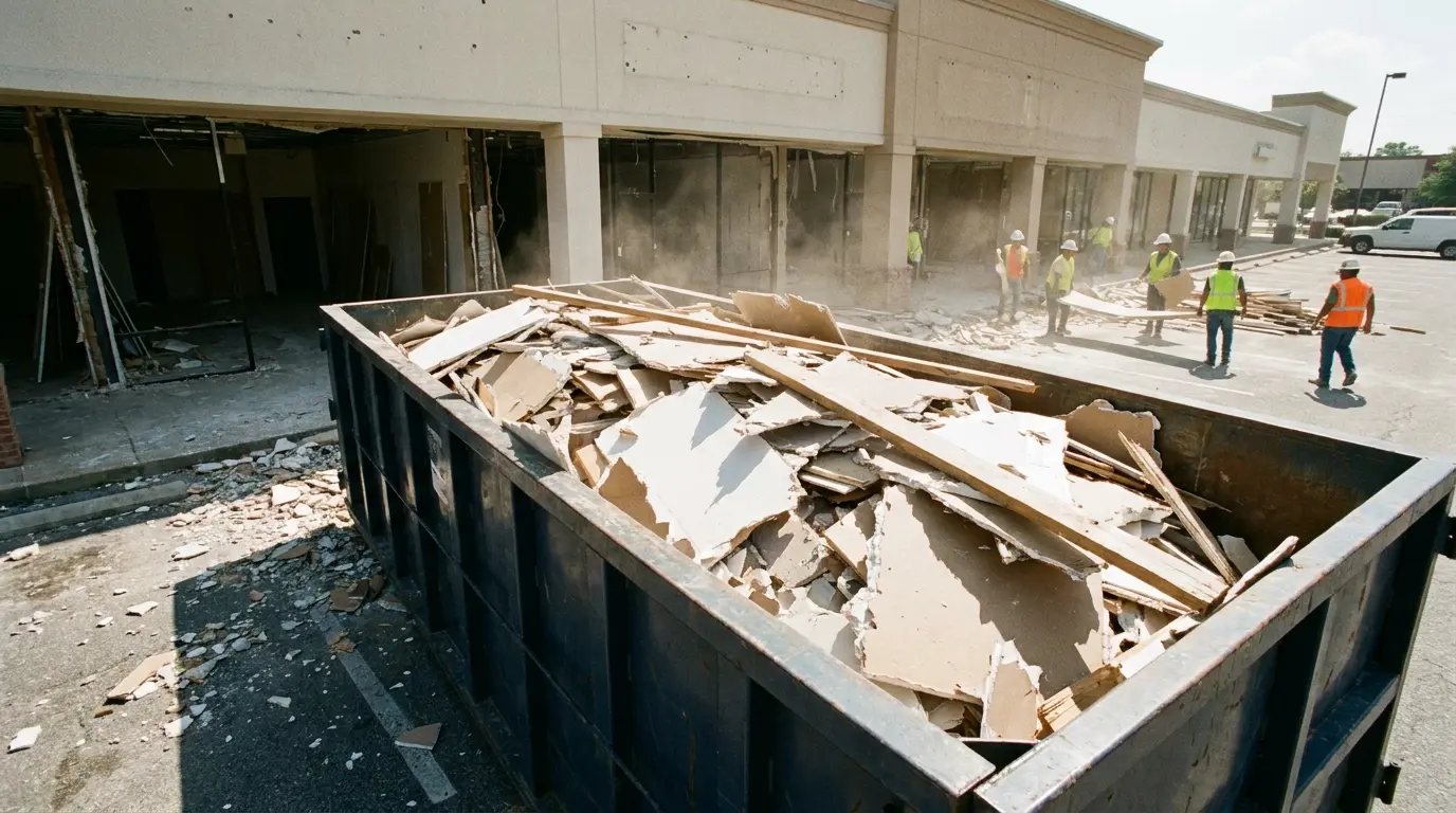 Dumpster Rentals in Connell, WA — before and after result