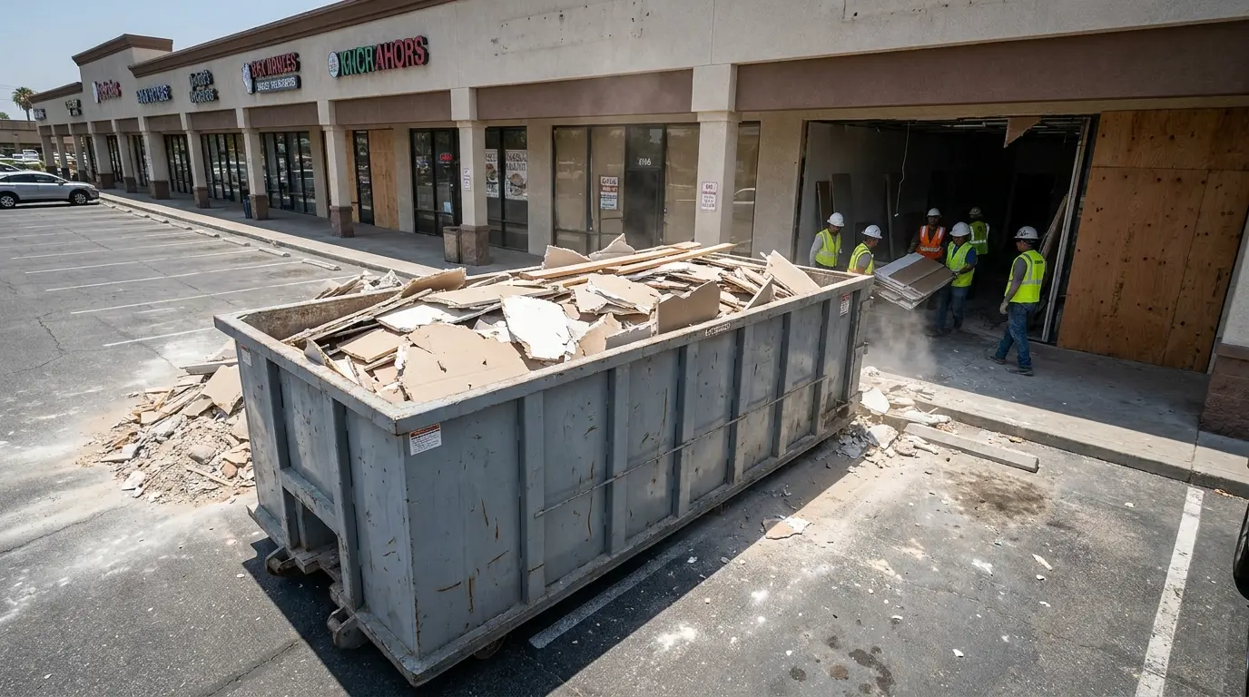 Dumpster Rentals in Connell, WA — professional installation