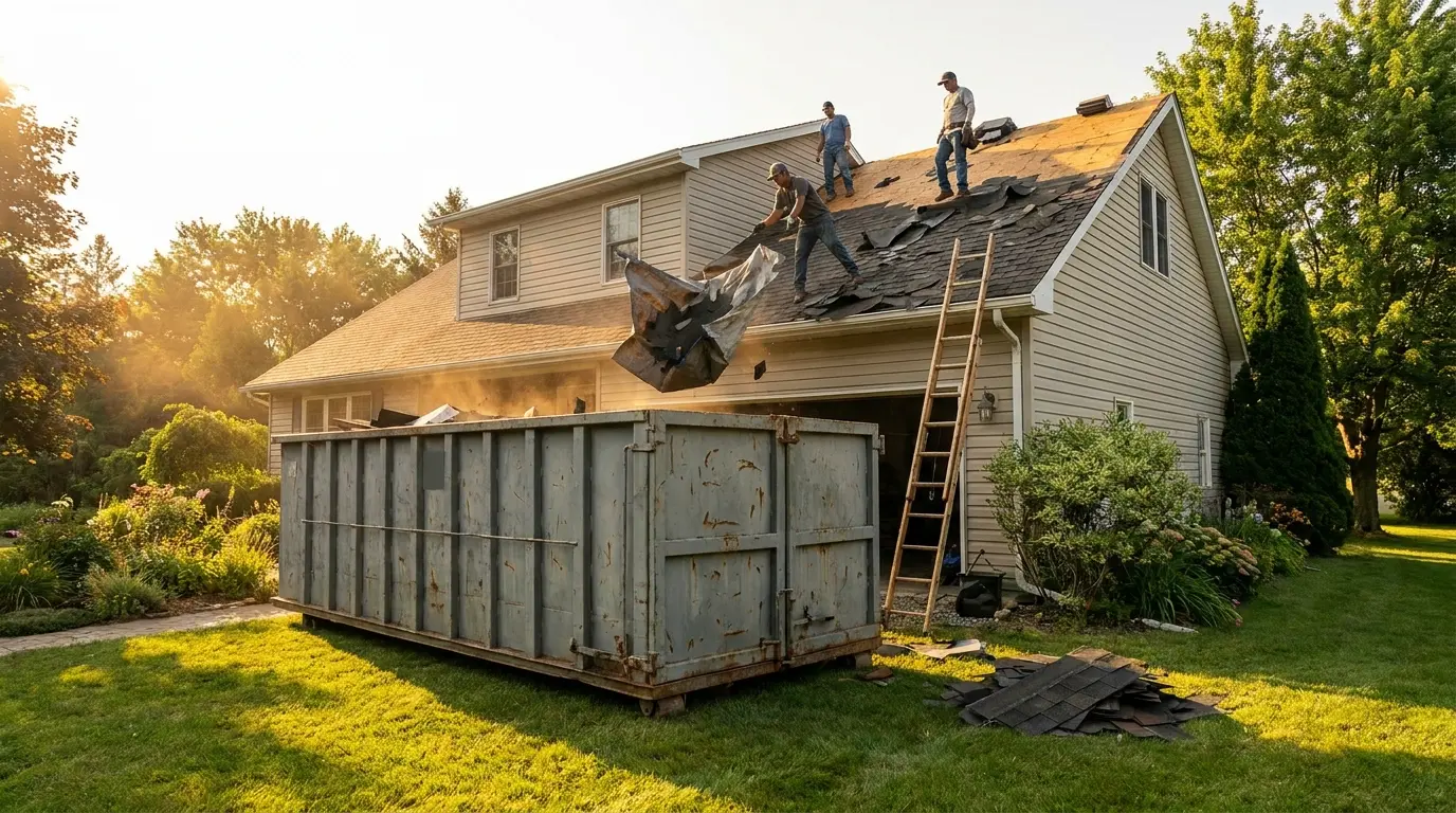 Dumpster Rentals in Connell, WA — on-site job work